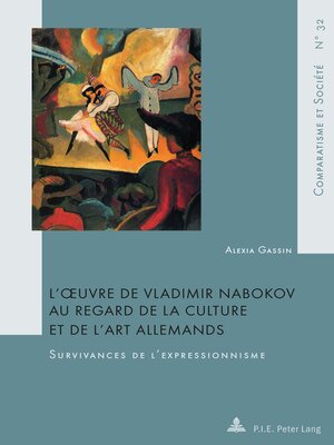 cover image of Lœuvre de Vladimir Nabokov au regard de la culture et de lart allemands